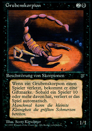 Pit Scorpion (Grubenskorpion)