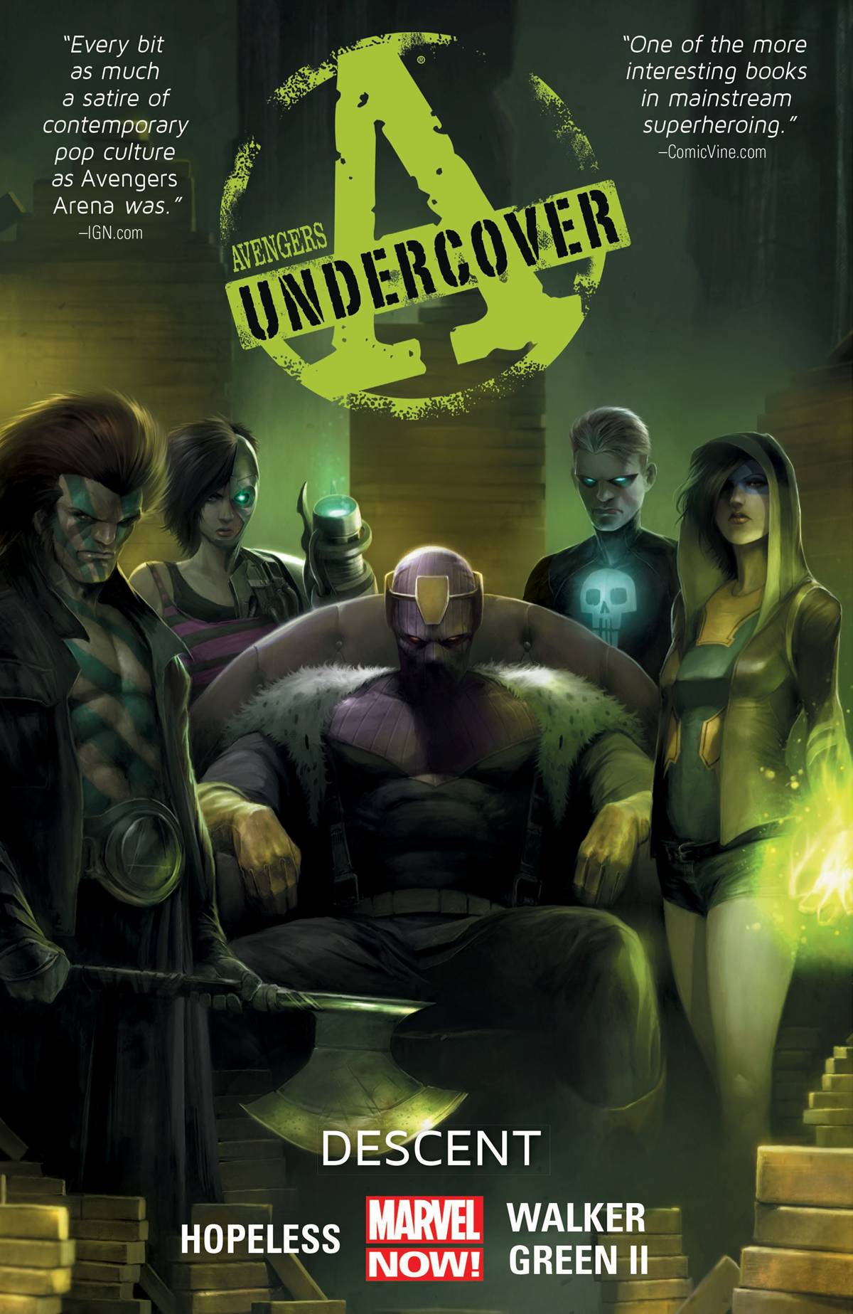 Avengers Undercover Tp Vol 01 Descent