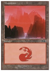 Mountain (Urza's Saga/River)