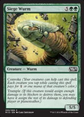 Siege Wurm - Foil