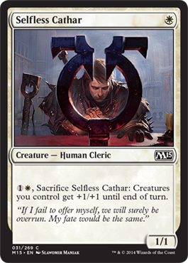 Selfless Cathar - Foil