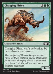 Charging Rhino - Foil