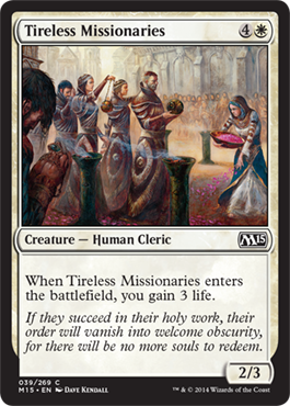 Tireless Missionaries - Foil