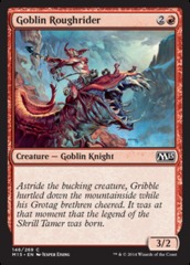 Goblin Roughrider - Foil