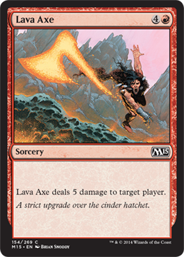 Lava Axe - Foil