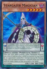 Stargazer Magician - YS14-EN009 - Super Rare - 1st Edition