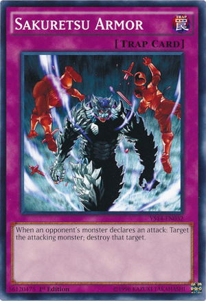 Sakuretsu Armor - YS14-EN032 - Common - 1st Edition