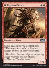 Belligerent Sliver - Foil