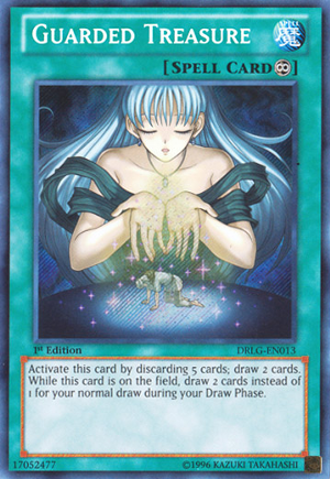 Guarded Treasure - DRLG-EN013 - Secret Rare - Unlimited Edition