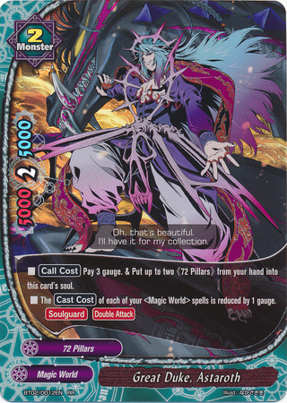 Great Duke, Astaroth - BT02/0012 - RR Great Duke, Astaroth - BT02/0012 - RR