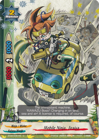 Mobile Ninja, Jiraiya - BT02/0091 - C Mobile Ninja, Jiraiya - BT02/0091 - C