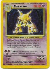 Alakazam - 1/102 - Holo Rare - 1999-2000 Wizards Base Set Copyright Edition