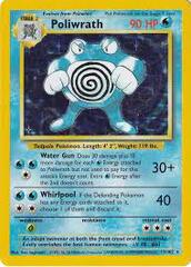 Poliwrath - 13/102 - Holo Rare - 1999-2000 Wizards Base Set Copyright Edition