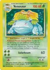 Venusaur - 15/102 - Holo Rare - 1999-2000 Wizards Base Set Copyright Edition