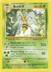 Beedrill - 17/102 - Rare - 1999-2000 Wizards Base Set Copyright Edition