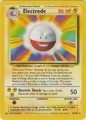 Electrode - 21/102 - Rare - 1999-2000 Wizards Base Set Copyright Edition