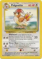 Pidgeotto - 22/102 - Rare - 1999-2000 Wizards Base Set Copyright Edition