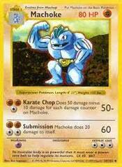 Machoke - 34/102 - Uncommon - 1999-2000 Wizards Base Set Copyright Edition