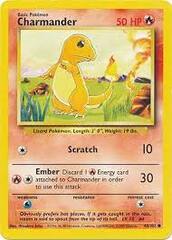 Charmander - 46/102 - Common - 1999-2000 Wizards Base Set Copyright Edition