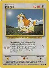 Pidgey - 57/102 - Common - 1999-2000 Wizards Base Set Copyright Edition