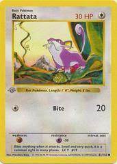 Rattata - 61/102 - Common - 1999-2000 Wizards Base Set Copyright Edition