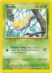 Weedle - 69/102 - Common - 1999-2000 Wizards Base Set Copyright Edition