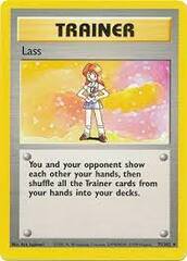 Lass - 75/102 - Rare - 1999-2000 Wizards Base Set Copyright Edition