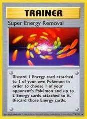 Super Energy Removal - 79/102 - Rare - 1999-2000 Wizards Base Set Copyright Edition