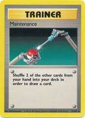 Maintenance - 83/102 - Uncommon - 1999-2000 Wizards Base Set Copyright Edition