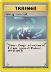 Energy Removal - 92/102 - Common - 1999-2000 Wizards Base Set Copyright Edition