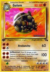 Golem - 36/62 - Uncommon - 1999-2000 Wizards Base Set Copyright