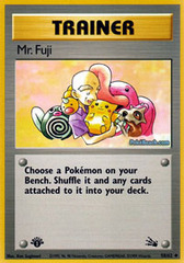 Mr. Fuji - 58 - -58/62 - Holo Rare - 1999-2000 Wizards Base Set Copyright