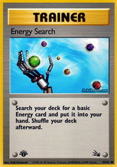 Energy Search - 59/62 - Common - 1999-2000 Wizards Base Set Copyright