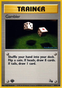 Gambler - 60/62 - Common - 1999-2000 Wizards Base Set Copyright