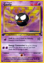 Gastly - 33/62 - Uncommon - 1999-2000 Wizards Base Set Copyright