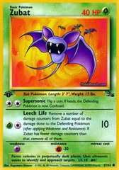 Zubat - 57/62 - Common - 1999-2000 Wizards Base Set Copyright