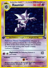 Haunter - 6/62 - Holo Rare - 1999-2000 Wizards Base Set Copyright