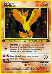 Moltres - 12/62 - Holo Rare - 1999-2000 Wizards Base Set Copyright