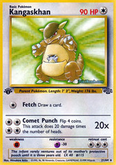 Kangaskhan - 21/64 - Rare - 1999-2000 Wizards Base Set Copyright Edition