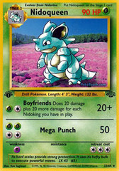 Nidoqueen - 23/64 - Rare - 1999-2000 Wizards Base Set Copyright Edition