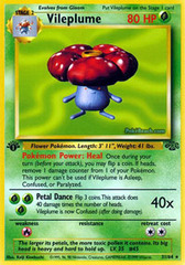 Vileplume - 31/64 - Rare - 1999-2000 Wizards Base Set Copyright Edition