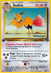 Dodrio - 34/64 - Uncommon - 1999-2000 Wizards Base Set Copyright Edition