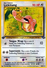 Lickitung - 38/64 - Uncommon - 1999-2000 Wizards Base Set Copyright Edition