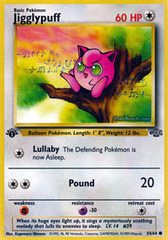 Jigglypuff - 54/64 - Common - 1999-2000 Wizards Base Set Copyright Edition