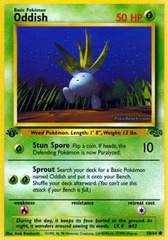 Oddish - 58/64 - Common - 1999-2000 Wizards Base Set Copyright Edition