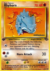 Rhyhorn - 61/64 - Common - 1999-2000 Wizards Base Set Copyright Edition