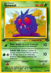 Venonat - 63/64 - Common - 1999-2000 Wizards Base Set Copyright Edition