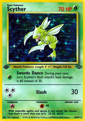 Scyther - 10/64 - Holo Rare - 1999-2000 Wizards Base Set Copyright Edition