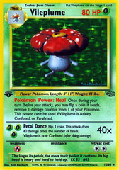 Vileplume - 15/64 - Holo Rare - 1999-2000 Wizards Base Set Copyright Edition