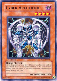 Cyber Archfiend - CRV-EN019 - Common - 1st Edition